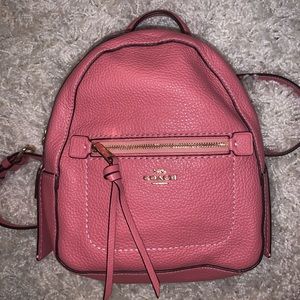 Trendy COACH Leather Pink Andi Backpack
